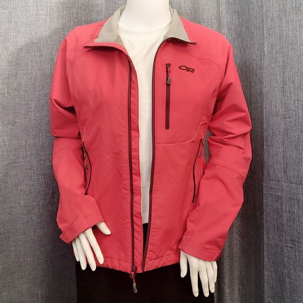 OUTDOOR RESEARCH Cirque Soft Shell Jacket Snowboard Ski Trillium 96400 Womens S